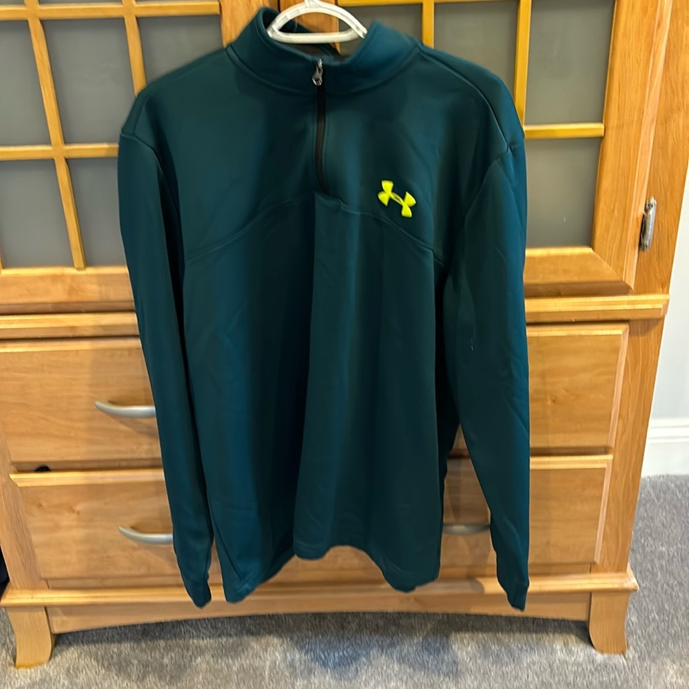 Men half zip Under Armour Coldgear long sleeve